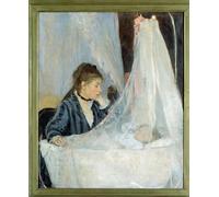 ZHAOSHAN Famoso Arte Impresión Impresion Lienzo la Rappresentazione della culla dll'artistas Suor Edma di Berthe Morisot para Decoración de Paredes 60x90cm