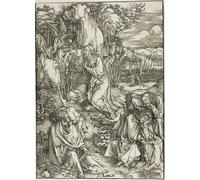 ZHAOSHAN Famoso Arte Impresión Impresion Lienzo L'agonia nell'orto dallapassione di Albrecht Dürer para Decoración de dormitorio 60x90cm