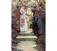 ZHAOSHAN Famoso Arte Impresión Impresion Lienzo Quando tutto il mondo sembrava giovane Pub in Harper's di Howard Pyle para Decoración de Paredes 60x90cm