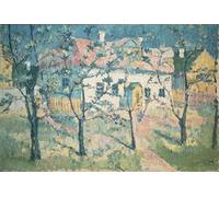ZHAOSHAN Famoso Arte Impresión Impresion Lienzo Salta di Kazimirovich Malevich para Decoración de Paredes 60x90cm