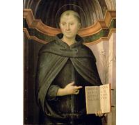 ZHAOSHAN Famoso Arte Impresión Impresion Lienzo San Nicola da Tolentino di Pietro Perugino para Decoración de Paredes 60x90cm