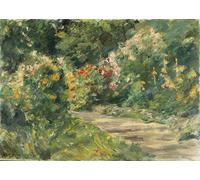 ZHAOSHAN Famoso Arte Impresión Impresion Lienzo Wannseegarten di Max Liebermann para Decoración de Paredes 60x90cm