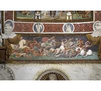ZHAOSHAN Famoso Cartel del Lienzo Abstracto Cuadro Camera Delle Aquile Particolare del fregio raffigurante di Giulio Romano para la Decoración del Hogar de la Oficina 60x90cm