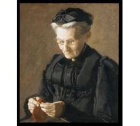 ZHAOSHAN Famoso Cartel del Lienzo Abstracto Cuadro La signora Mary Arthur di Eakins para la Decoración del Hogar de la Oficina 60x90cm
