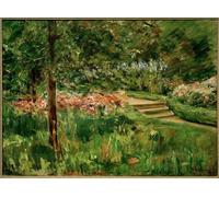 ZHAOSHAN Famoso Cartel del Lienzo Abstracto Cuadro l'orto a Wannsee a nord-ovest di Max Liebermann para la Decoración del Hogar de la Oficina 60x90cm