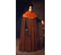 ZHAOSHAN Famoso Cuadro Pared Vintage Clásicas Poster Dottore in Giurisprudenza di Francisco De Zurbaran para Decoración de Paredes 60x90cm