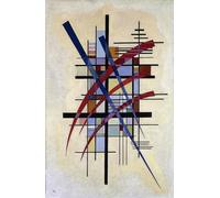 ZHAOSHAN Famoso Cuadro Pared Vintage Clásicas Poster Segno con accompagnamento di Wassily Kandinsky para Decoración de Paredes 60x90cm