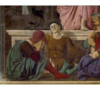 ZHAOSHAN Impresión Póster Arte de Graffiti la Resurrezione di Cristo Particolare dei Soldati romani addormentati di Piero Della Francesca para la Decoración del Hogar de la Oficina 60x90cm