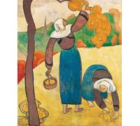 ZHAOSHAN Pinturas Famosas Impresión Póster Arte de Graffiti Contadini bretoni di Emile Bernard para la Decoración del Hogar de la Oficina 60x90cm