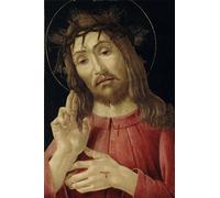 ZHAOSHAN Pinturas Famosas Impresión Póster Arte de Graffiti il Cristo Risorto di Sandro Botticelli para Decoración de dormitorio 60x90cm