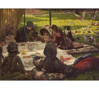ZHAOSHAN Pinturas Famosas Impresión Póster Arte de Graffiti il picnic di Jacques para la Decoración del Hogar de la Oficina 60x90cm