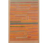 ZHAOSHAN Pinturas Famosas Impresión Póster Arte de Graffiti Posto sul canale di Paul Klee para Decoración de dormitorio 60x90cm