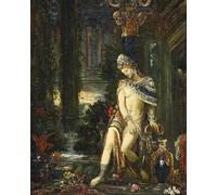 ZHAOSHAN Pinturas Famosas Impresión Póster Arte de Graffiti Susanna e gli anziani Gustave Moreau para Decoración de dormitorio 60x90cm
