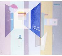 ZHAOSHAN Pinturas Famosas Pintura Imagen Pintura Lienzo Mural a destra-a sinistra di Wassily Kandinsky para Decoración de Paredes 60x90cm
