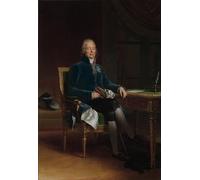 ZHAOSHAN Pinturas Famosas Pintura Imagen Pintura Lienzo Mural Charles Maurice di Talleyrand Périgord del barone François Pascal Simon Gérard para la Decoración del Hogar de la Oficina 60x90cm