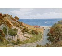 ZHAOSHAN Pinturas Famosas Pintura Imagen Pintura Lienzo Mural Durley Chine Bournemouth di Alfred Robert Quinton para Decoración de dormitorio 60x90cm