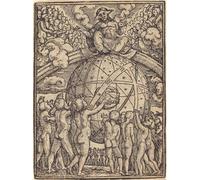 ZHAOSHAN Pinturas Famosas Pintura Imagen Pintura Lienzo Mural il Giudizio Universale di Hans Holbein il Giovane para Decoración de Paredes 60x90cm