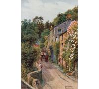 ZHAOSHAN Pinturas Famosas Pintura Imagen Pintura Lienzo Mural Il pozzo di Salcombe Baker di Alfred Robert Quinton para la Decoración del Hogar de la Oficina 60x90cm