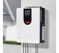 ZHAOSJ 6200W Inversor híbrido Funciona sin batería función Paralelo Onda Pura Off-Grid 80A MPPT admite baterías de Plomo-ácido y Litio, con módulo WiFi, para Casa, RV, Off-Grid