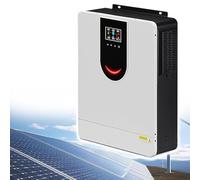 ZHAOSJ Inversor Solar Híbrido 1.0-10.2 Kw + Monitoreo WiFi (Aplicación Inteligente) 3 Modos (Batería/Servicio Público/Fotovoltaico), Controlador Mppt 80A, para Sistema Fuera de la Red con Batería
