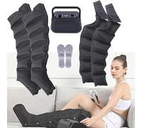 ZHAOSJ Profesional Botas Presoterapia Piernas para Casa Botas Presoterapia Piernas,Presoterapia Profesional para Casa Cuerpo Completo,6 Cámaras De Aire, Botas Presoterapia Piernas Y Abdomen, Brazo