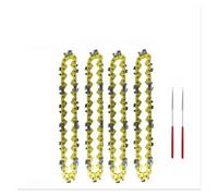 ZHaotn Motosierra de 4 pulgadas for cortar madera, minisierra inalámbrica, juego de guía de cadena, sierra eléctrica portátil, minimotosierras, accesorios de cadena for sierra maderera