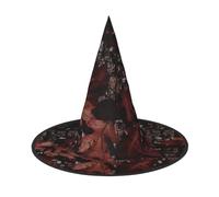 ZHAOUR 3 sombreros de Halloween - Outfitter Tuff Camo Print Witches Decor Party, Cosplay Role Play Carnival, Dress Up Masquerade Supplies