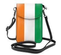 ZHAOUR Bolso pequeño para teléfono celular, diseño de universo con estrellas y galaxia, con estampado interestelar, espaciosa, cruzada, de cuero, ajustable, con correa para el hombro, Bandera de Costa