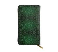 ZHAOUR Elegante cartera de cuero con estampado de caza volando salvaje, bolso plegable ligero, múltiples ranuras para tarjetas y bolsillo con cremallera para monedas, Hacker Era, Talla única