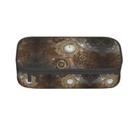 ZHAOUR Estuche con diseño de impresión completa Tractor Agriculture Tranquil - Organizador multiusos - Tela Oxford duradera, múltiples compartimentos, Reloj Steampunk, Talla única, Mochila escolar