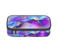 ZHAOUR Estuche con diseño de impresión completa Tractor Agriculture Tranquil - Organizador multiusos - Tela Oxford duradera, múltiples compartimentos, Pintura de la aurora boreal, Talla única, Mochila