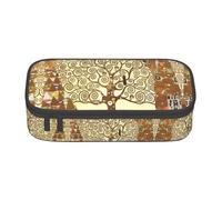 ZHAOUR Estuche con patrones de vaca, diseño de impresión completa, organizador multiusos, tela Oxford duradera, múltiples compartimentos, Árbol de la vida, Talla única, Mochila escolar