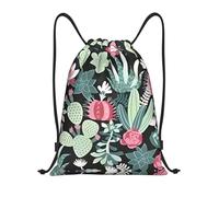ZHAOUR Mochila con cordón ajustable a7ee6b7db5860ad7fb56e2b36a60a39 (1), Black, M, Clásico