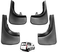 ZHAOWLI 4 pcs Auto Faldillas antibarro para Peugeot Partner Tepee 2013-2019, Delantera Trasera Protector contra Salpicaduras Styling Accesorios