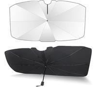 ZHAOWLI Parasol de Coche para el Parabrisas, Parasol Paraguas Coche para BMW 3 Serie G20 2018-2022, Plegable Parabrisas Paraguas Protección UV