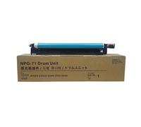 ZHAOXCAIN 1 PCS Unidad de Tambor remanufacturada Compatible con IRC5535 IRC5540 IRC5550 IRC5560 COLEPIERS DE Color NPG71 GPR55 C-Exv51 Part de reemplazo de Corredor de Imagen Japón(BK)