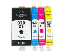 ZHAOXCAIN 12 Cartuchos de Tinta 920XL compatibles con impresoras 920XL 920 920 Officejet 6500 6500A 6000 7000 7500 7500A(1set)