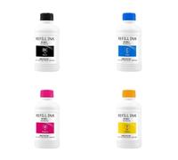 ZHAOXCAIN 1SET 250ML Tinta de sublimación 4 Colores compatibles con los Modelos de Impresora ET-2720 ET-2760 ET-2750 ET-15000 WF-7210 ET-4700 ET-3760 WF-7710 Ajuste Universal