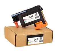 ZHAOXCAIN 2pcs C4900A C4901A Cabeza de impresión Compatible con OfficeJet Pro 8000 8500 8500A Modelos de Impresora para el número de Pieza C4900A C4901A Reemplazo de terceros(C4900A BK and Y)