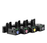 ZHAOXCAIN 4 Piezas 1 Set TK5443 TK5433 Cartucho de tóner Compatible para la copiadora de Color Funciona con PA2100CX PA2100CWX