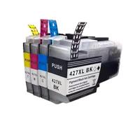 ZHAOXCAIN Cartucho de Tinta Compatible LC427XL Paquete de 4 Suministros de Impresora compatibles con MFC-J6955DW J6957DW J6959DW HL-J6010DW para número de Pieza LC427(LC427XL 1 Set)