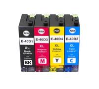 ZHAOXCAIN Cartucho de Tinta Compatible T40D1 T40D2 T40D3 T40D4 T40D Suministros de Impresora compatibles con la Serie SureColor SC-T3100 SC-T5100 SC-T2100(1 Set)