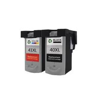 ZHAOXCAIN Cartucho de Tinta PG40 CL41 Compatible con impresoras PG 40 CL 41 P-IX-MA IP1800 IP1200 IP1900 IP1600 MX300 MX310 MP160 MP140