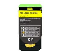 ZHAOXCAIN Cartucho de tóner de 2k 1.4k Compatible con CS421 CS421DN CS521 CS521DN CS622 CS622DE CX421 CX421Adn CX522 CX522ade CX622 CX622ade CX625(Y 78C10Y0 1.4K US CA)