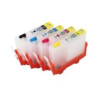 ZHAOXCAIN Compatible con 655 655XL Deskjet Models Ventaja 3525 4615 4625 5525 6525 Reemplazo de Cartucho de Tinta Recargable Repallente del Mercado de Accesorios