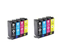 ZHAOXCAIN Compatible con Surecolor SC-T3100 SC-T5100 SC-T2100 Modelos de Impresora de la Serie T40D1 T40D2 T40D3 T40D4 Reemplazo del Cartucho de Tinta para el número de Pieza(T40D1-4 2set)