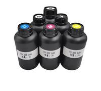 ZHAOXCAIN DTF Ink i3200 Impresión para película DTF Compatible con TX800 XP600 DX5 DX7 L800 L805 L1800 R330 1390 4880 7880 con VanRish Gloss(6Color BK C M Y W V)