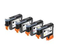 ZHAOXCAIN PrintThead de impresión Compatible 761 DesignJet CH645A CH646A CH647A CH648A para DesignJet T7100 T7200 Modelos de Impresora Y C/M Gy/DGY MBK(1Set 4Pcs)
