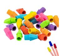 ZHAOYCSH Borradores para Lápiz con Capuchón - 100 Piezas - Gomas de Borra para Exámenes, Escuela, Oficina, Dibujo - Suministros Escolares y Material de Oficina para Niños, Estudiantes y Profesores