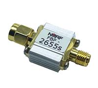 ZHAPEG 2655 MHz LTE Filtro de paso de banda dedicado SMA Interfaz 1 Banda de paso 2620 - 2690 MHz 100 MW Máximo rendimiento de transmisión
